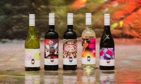 Most Wanted wines have recently had a very successful brand relaunch featuring revamped funky labels.