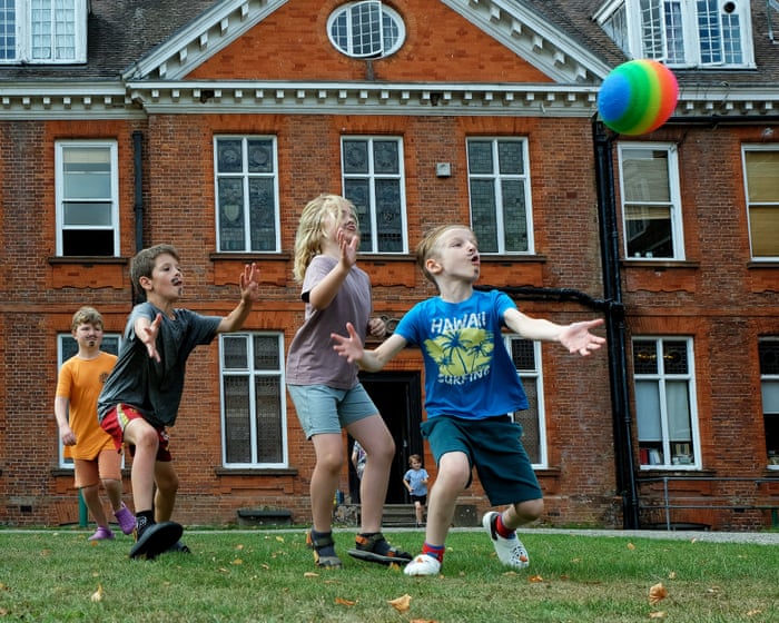 ‘A good thing for children’: summer camps at risk in UK as costs rise