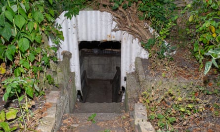 Martin Stanley’s Anderson shelter.