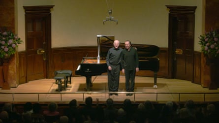 George Benjamin and Pierre-Laurent Aimard at the Wigmore Hall, 3 November 2025.