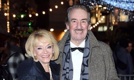 John Challis with Sue Holderness, who played his screen wife Marlene in Only Fools and Horses, in 2019.