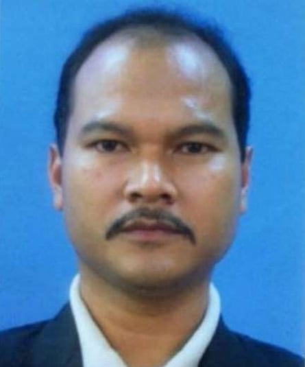 Former Malaysian police commando Sirul Azhar Umar, who was sentenced to death in absentia in his country for the murder of Altantuya Shaariibuu.