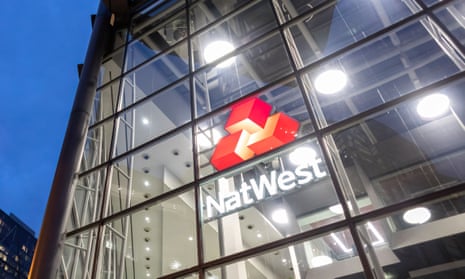 NatWest logo at its London headquarters