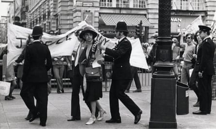 A GLF demonstration in London, 1972
