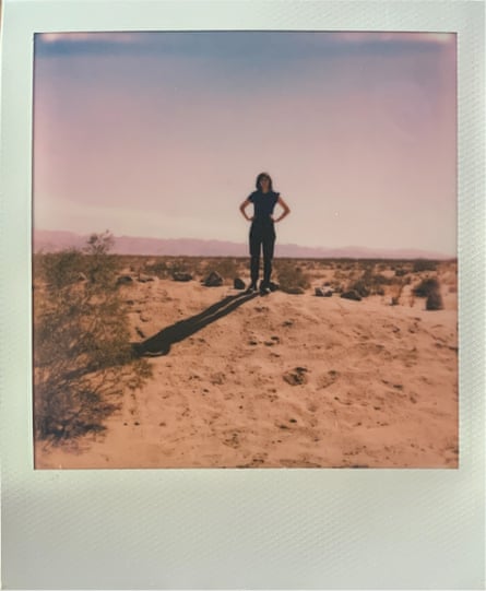 Courtney Barnett in the desert