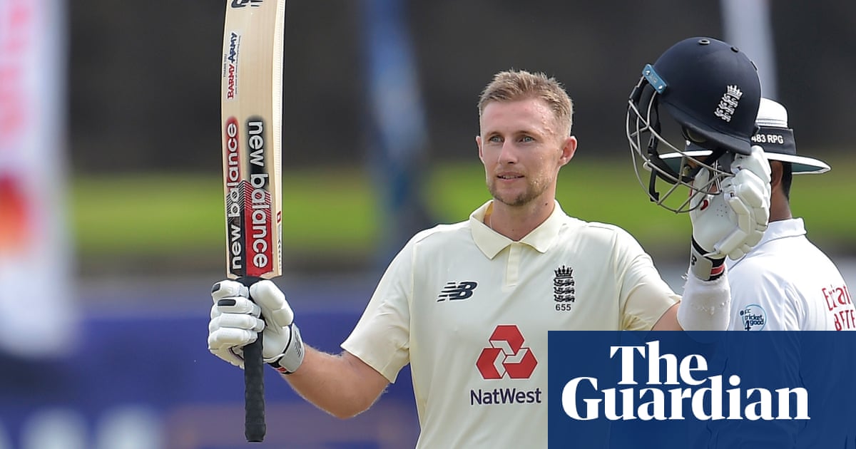 Joe Root hits century before the rain to tighten Englands grip on first Test