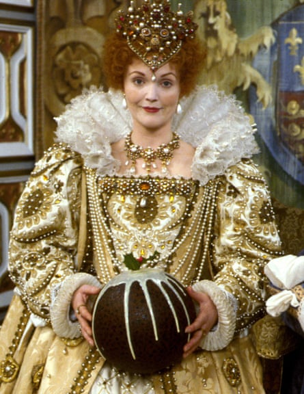 Queen of puddings … Miranda Richardson as Queenie in Blackadder’s Christmas Carol, 1988.