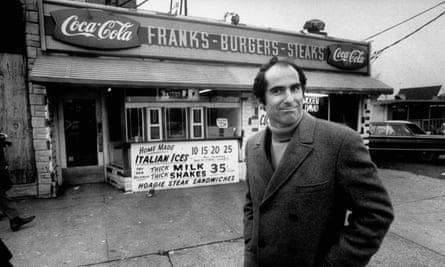 Philip Roth, revisiting areas where he grew up in Newark in 1968.