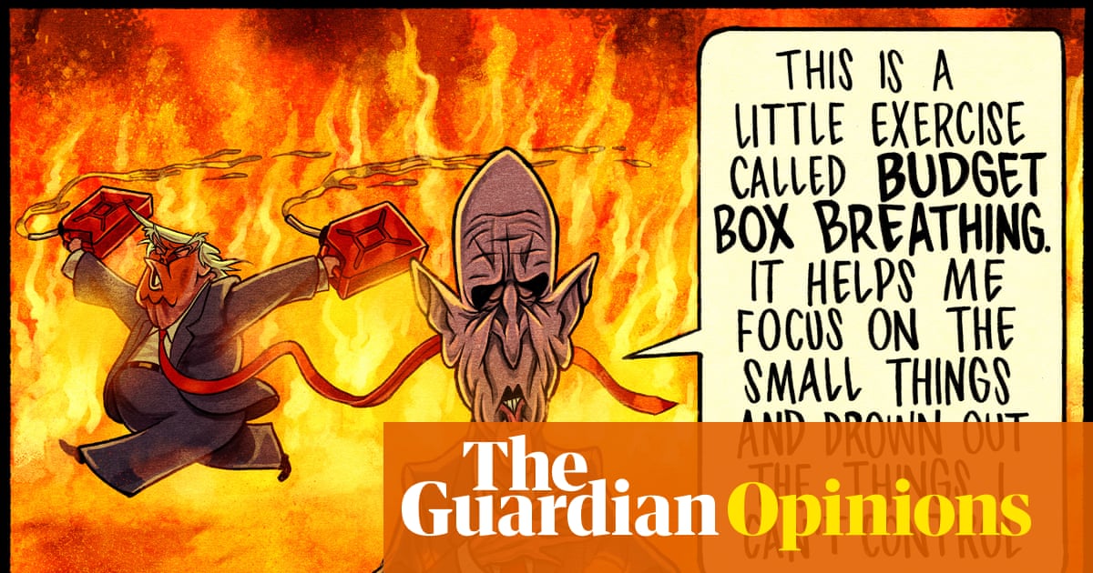 Ben Jennings on John Healey’s ‘breathing room’ budget – cartoon