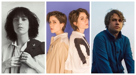 Musicians Patti Smith, Tegan and Sara, and Kevin Morby.