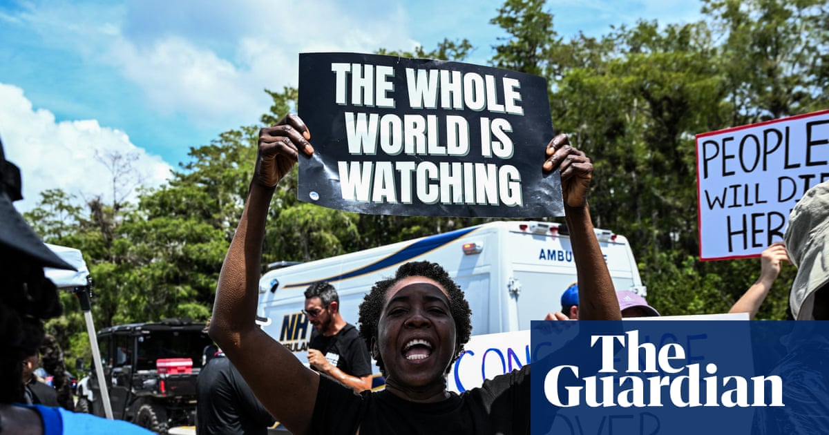 The protesters showing up every week to shut down ‘Alligator Alcatraz’: ‘We will end this’