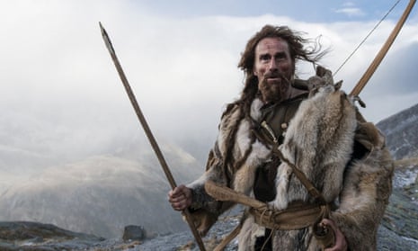 Jurgen Vogel in the film Iceman, the story of Ötzi’s struggle for survival.