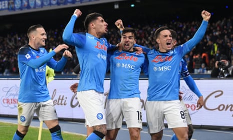 Napoli are the one team in the Champions `League last 16 with a deep enough squad who could confidently be said to be in form.