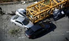 Crane collapse: four killed in Seattle as cars are crushed