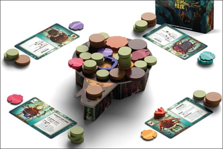 A photo of the board game Kabuto Sumo
