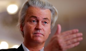 Dutch far-right Party for Freedom (PVV) leader Geert Wilders.
