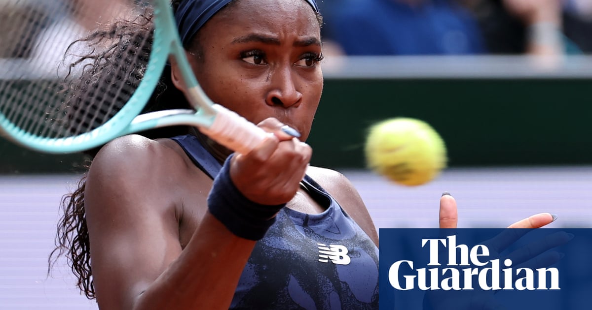 Coco Gauff says women’s matches deserve night sessions at French Open