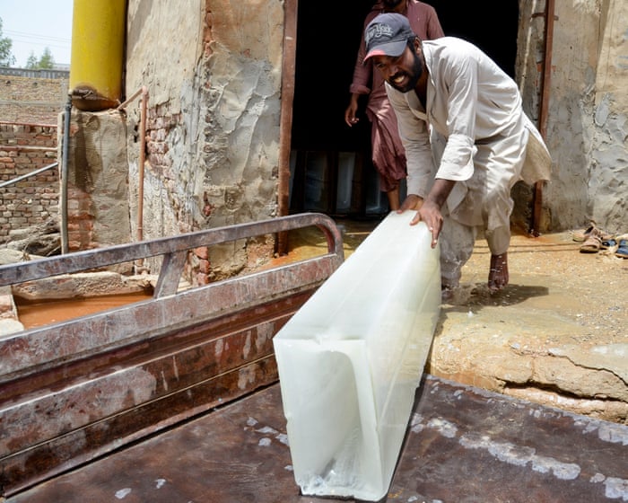 No fridge, no fans, just blocks of ice: improvising to survive in Pakistan’s searing heat