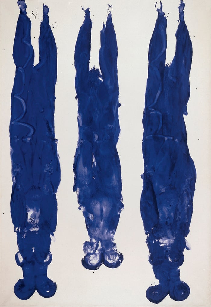 Yves Klein And The Birth Of The Blue Art And Design The Guardian
