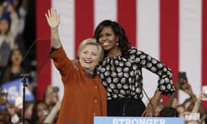 michelle obama hillary clinton