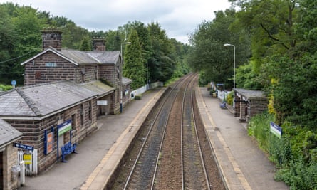 Delamere railway station.