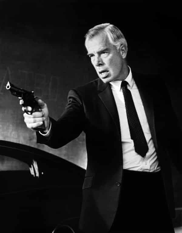 Lee Marvin in Point Blank: driven single-handedly by vengeance.
