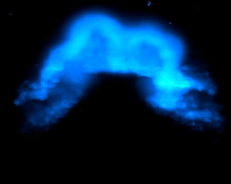 Time-lapse footage showing moment a heart begins to form