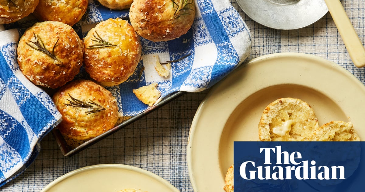Rukmini Iyer's quick and easy recipe for mini parmesan, apple and rosemary scones | Quick and easy