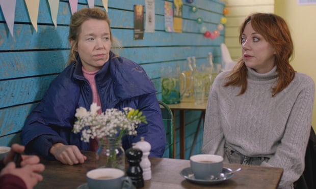 Anna Maxwell-Martin and Diane Morgan in Motherland.