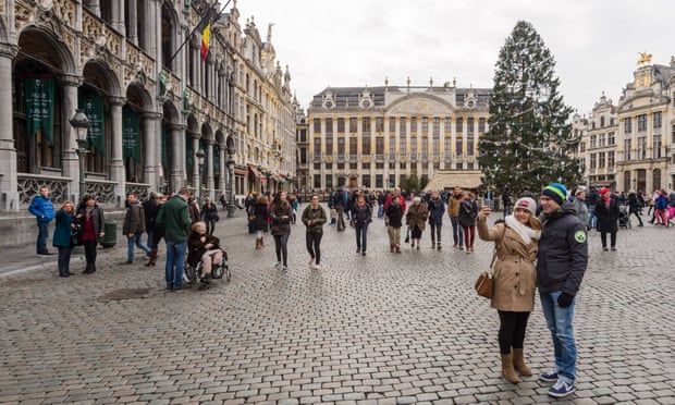 Grand Place in Brussels this week