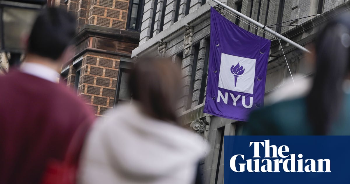 New York University professor fired after students say his class was too hard