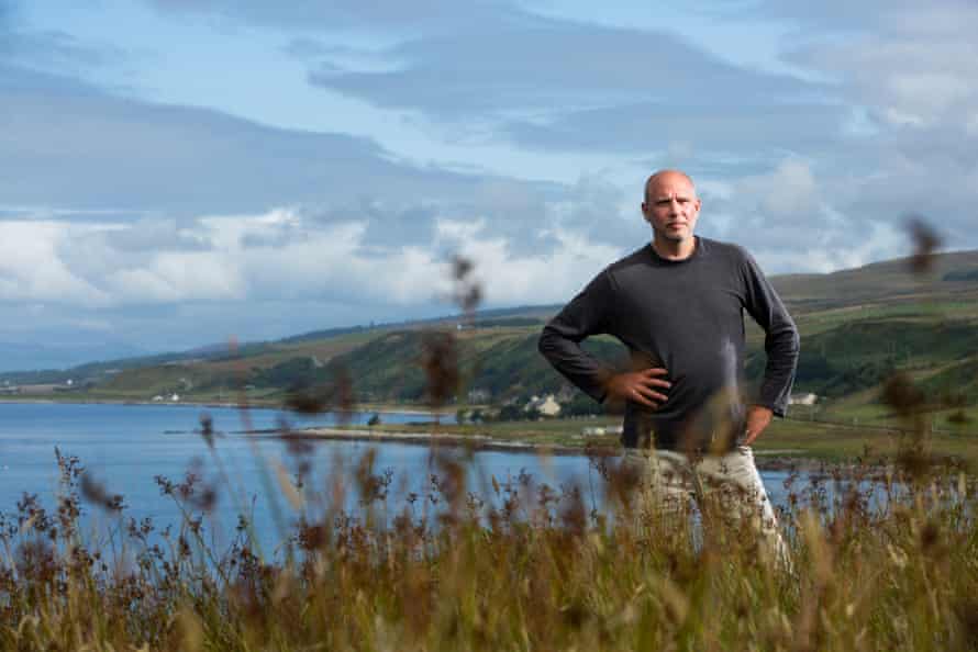 Prof David Reay's carbon farm on the Mull of Kintyre, Scotland