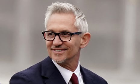 Gary Lineker, the television presenter and former England striker, pictured in June.