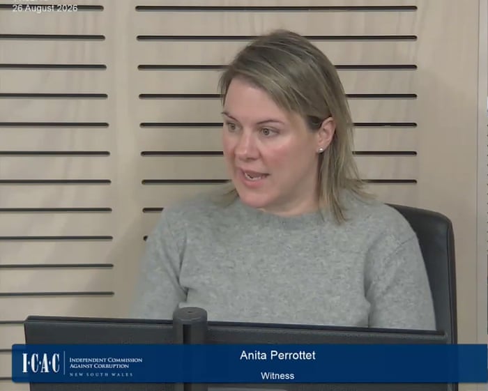 Dominic Perrottet’s sister-in-law denies lying under oath to protect husband over allegedly illegal donations, Icac hears