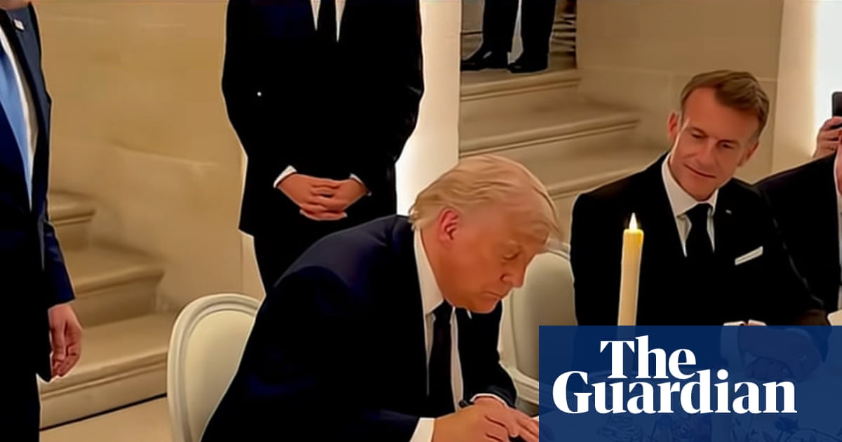 Trump signs 14-point peace agreement with Iran - video