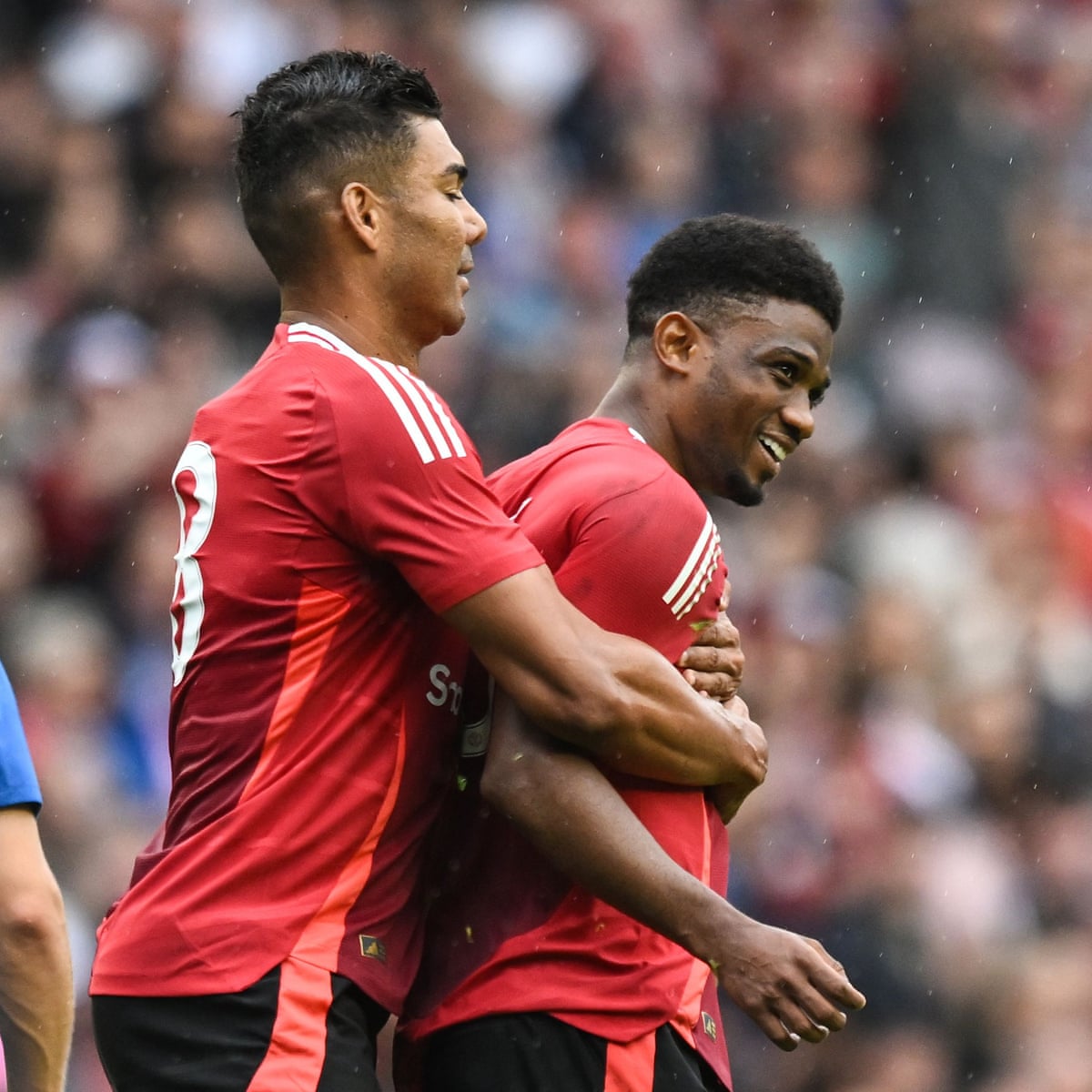 Amad Diallo hopes to be part of youthful Manchester United first-team quartet | Manchester United | The Guardian
