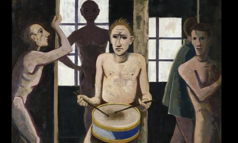 Die Schwarzen Zimmer by Karl Hofer (1943)