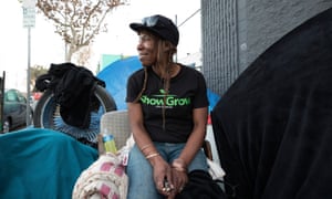 LA resident Ressy, who is homeless. Alston will produce a final report next May, which will then go before the UN human rights council.