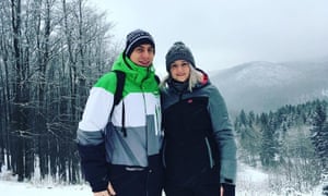 Dominika Tupá and her boyfriend Jakub