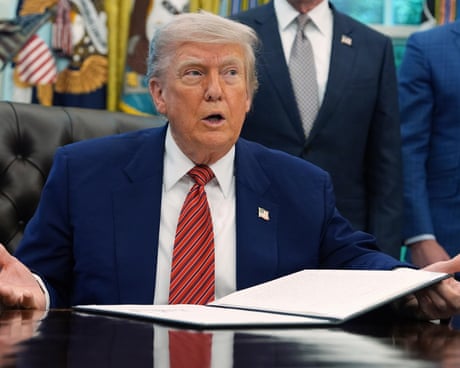 Trump says Samsung and other smartphone manufacturers will also be subject to 25% Apple tariff – business live
