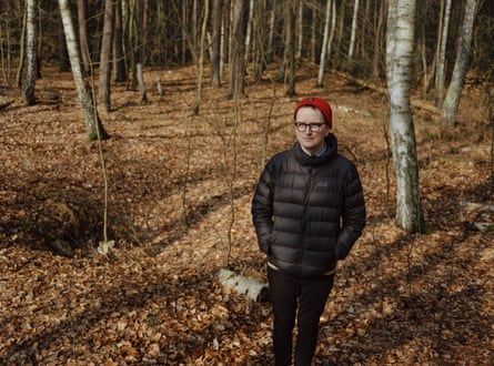 Grzegorz Kwiatkowski standing in woods