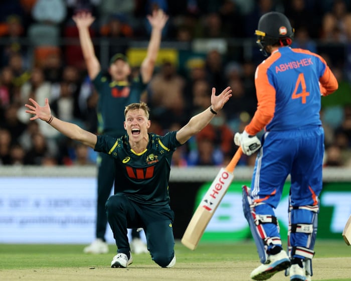 Australia v India: first men’s Twenty20 international – live