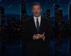 Jimmy Kimmel on Trump’s new press secretary: ‘attorney in the way George Santos was volleyball champion’