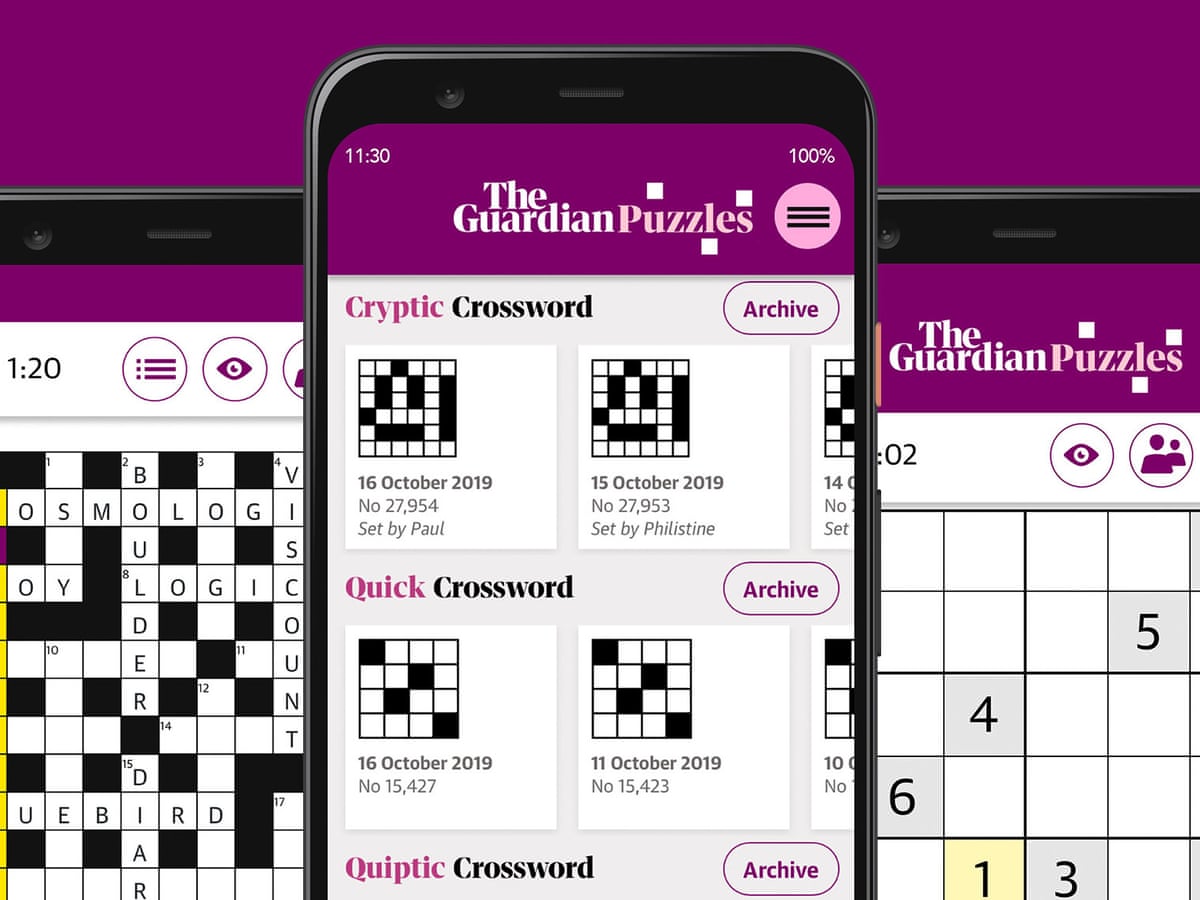 The Guardian Launches Puzzles A New App For Crosswords And Puzzles Press Releases The Guardian The Guardian Launches Puzzles A New App For Crosswords And Puzzles Press Releases The Guardian