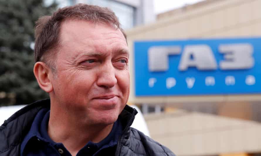 Russian tycoon Oleg Deripaska.