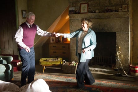 A masterclass in romance … Anne Reid and Derek Jacobi in Last Tango in Halifax.