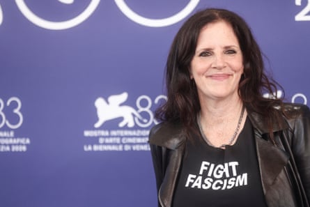 Laura Poitras in Venice last week.