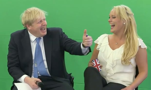 Boris Johnson with Jennifer Arcuri at the Innotech Summit in July 2013.