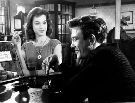 Shirley Anne Field and Albert Finney in Saturday Night and Sunday Morning.