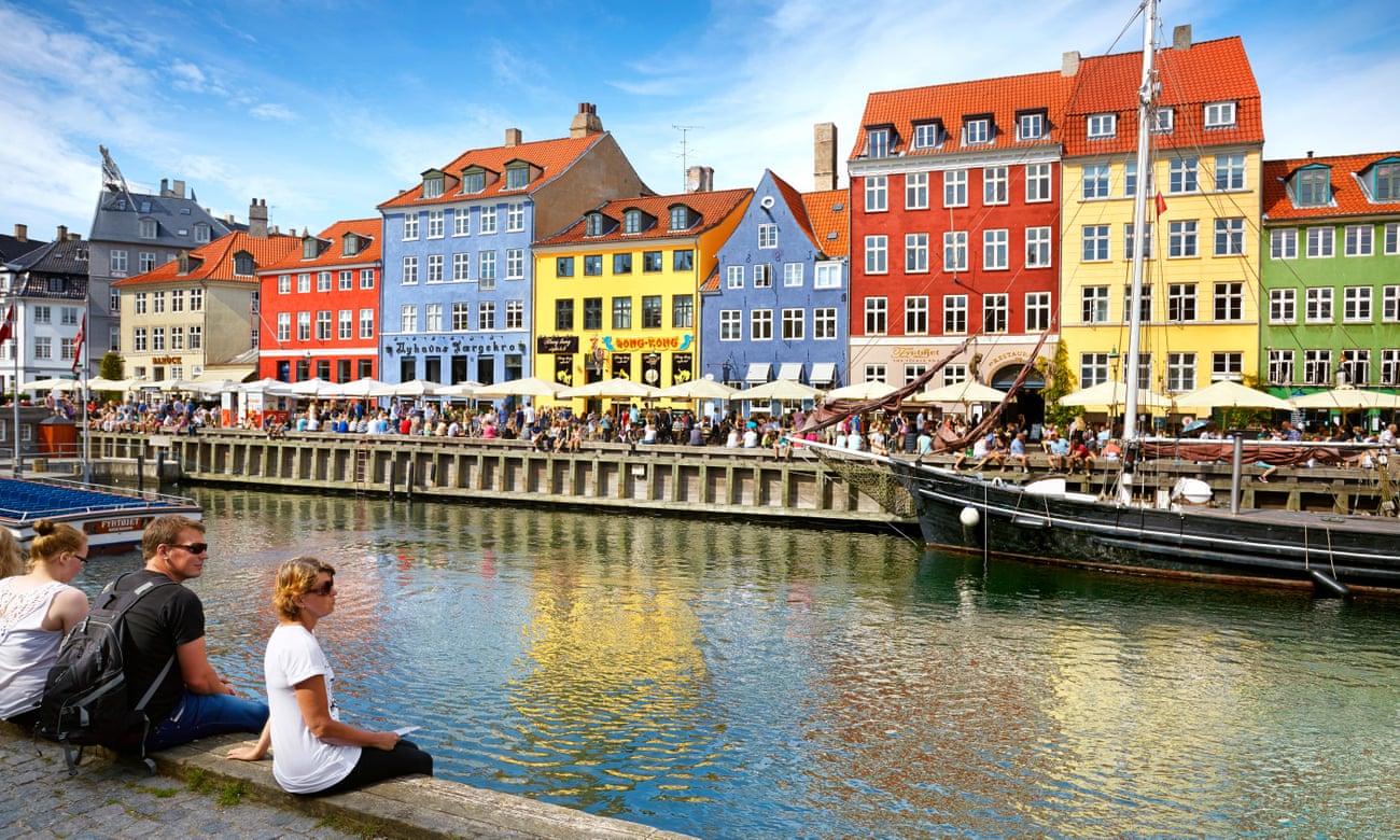 The Nyhavn canal, in Copenhagen’s old town